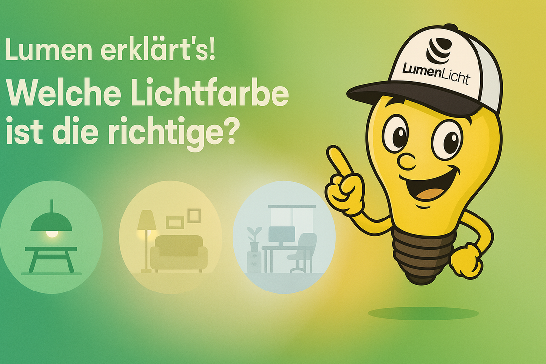 Warmweiß, Neutralweiß oder Kaltweiß? Lichtfarben erklärt!