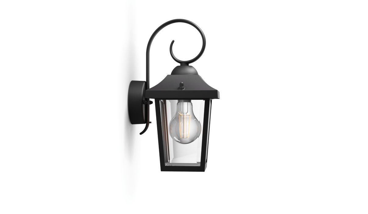 Philips Buzzard Wandleuchte, 60W, E27, ohne Leuchtmittel
