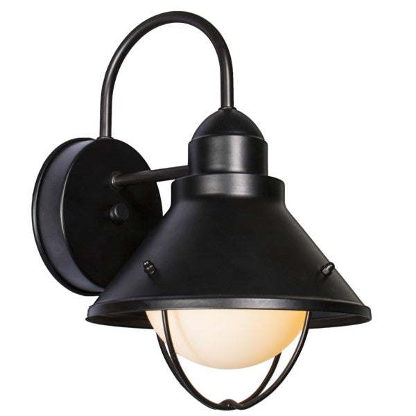 Schwarze Wandleuchte im Retro-Design – Kombination aus Nostalgie und Funktionalität