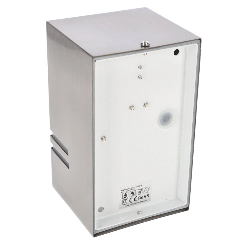 Ansicht von Rückseite Montage Wandleuchte