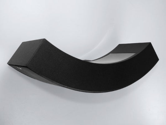 Gebogene moderne LED-Wandleuchte für den Außenbereich