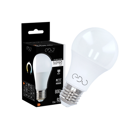 LED Glühbirne E27 8.5W 4000K neutral NW 806lm
