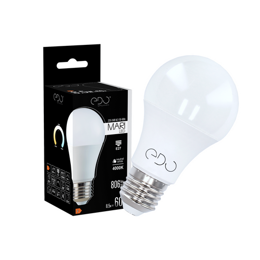 LED Glühbirne E27 8.5W 4000K neutral NW 806lm
