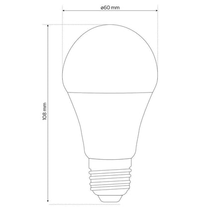 LED Glühbirne E27 8.5W 4000K neutral NW 806lm