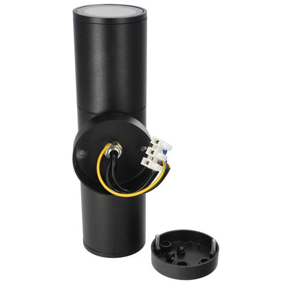 RENIS Black 2xGU10 IP54 schwarz EDO777356 Edo Solutions Garden Line Fassadenwandleuchte