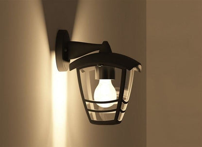 Wandaußenleuchte Philips myGarden Creek IP44 E27 nach unten DOWN