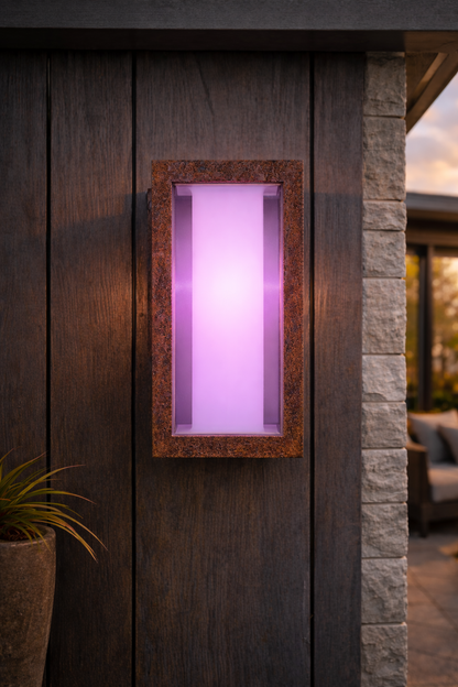 Philips Hue Impress – Echtes Rost-Finish | Professionelle Veredelung & Custom-Service (Bitte Beschreibung lesen)