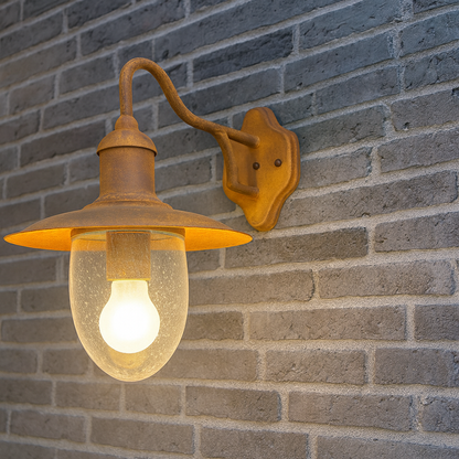 Außenleuchte AußenLampe Wandlampe Rost E27